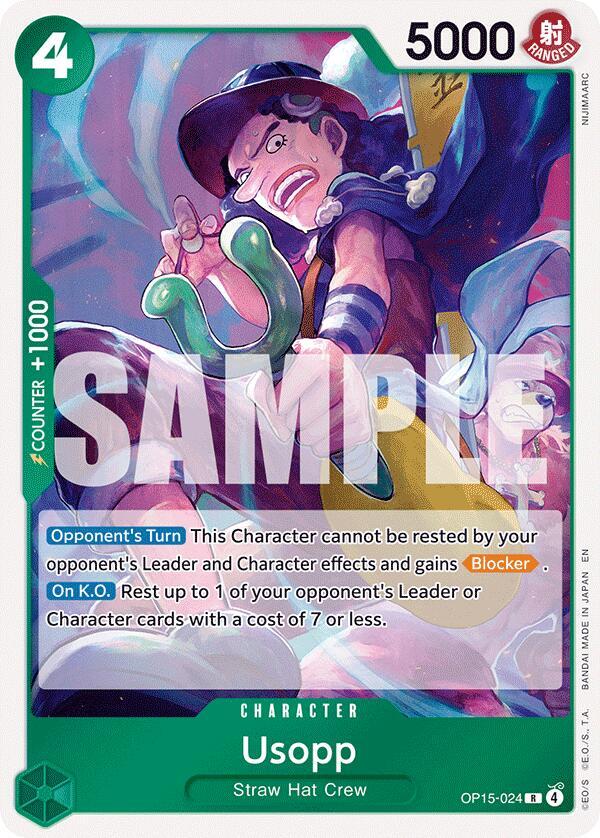 Usopp - Adventure on Kami's Island - One Piece Card Game