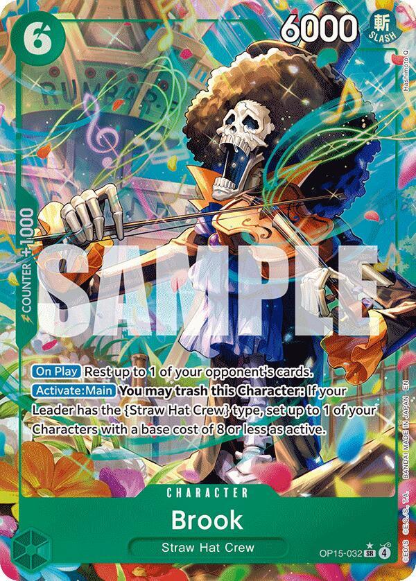 Brook (OP15-032) (Alternate Art) - Adventure on Kami's Island