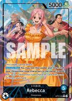 Rebecca (OP15-039) (Alternate Art) - Adventure on Kami's Island