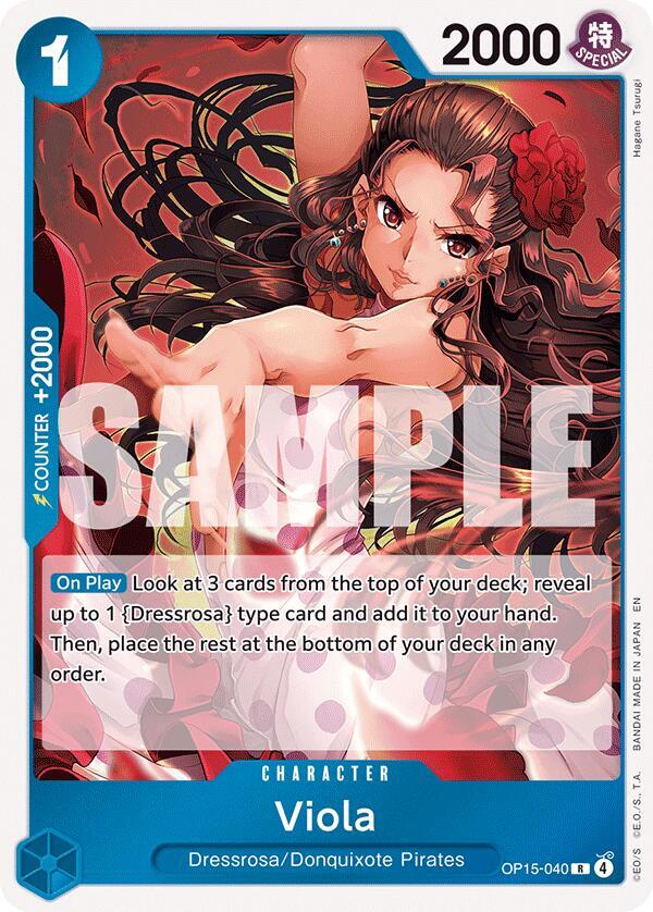 Viola - Adventure on Kami's Island - One Piece Card Game