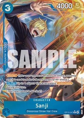 Sanji (OP15-047) (Alternate Art)