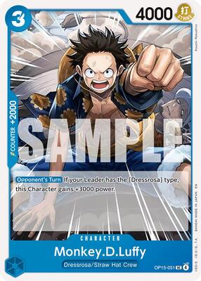 Monkey.D.Luffy (OP15-051)