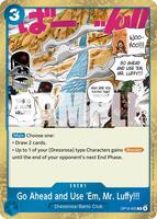Go Ahead and Use 'Em, Mr. Luffy!!! - Adventure on Kami's Island