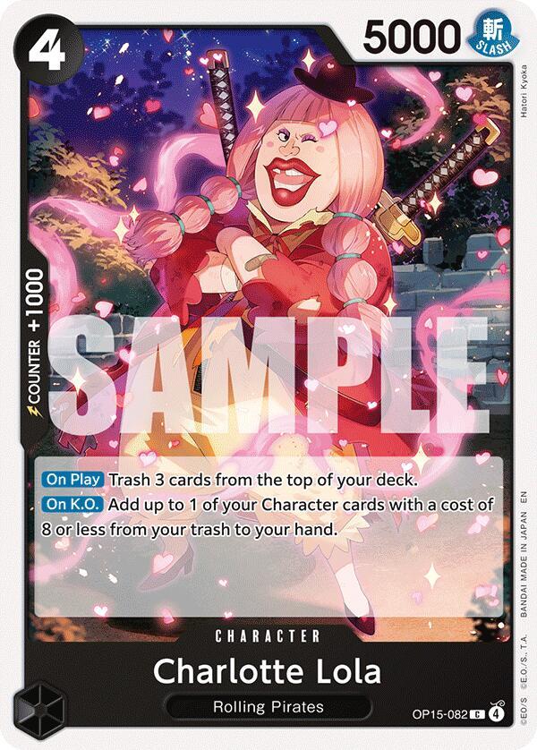Charlotte Lola - Adventure on Kami's Island - One Piece Card Game