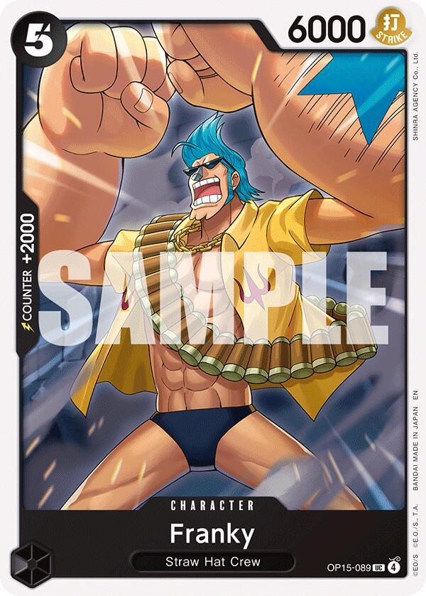 Franky - Adventure on Kami's Island - One Piece Card Game