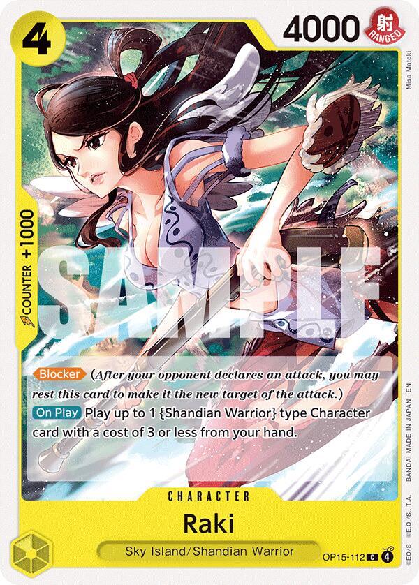 ☆raki☆ Raki - Adventure on Kami's Island - One Piece Card Game