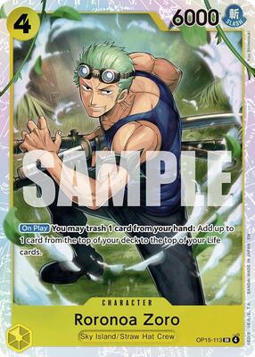 Roronoa Zoro (OP15-113)