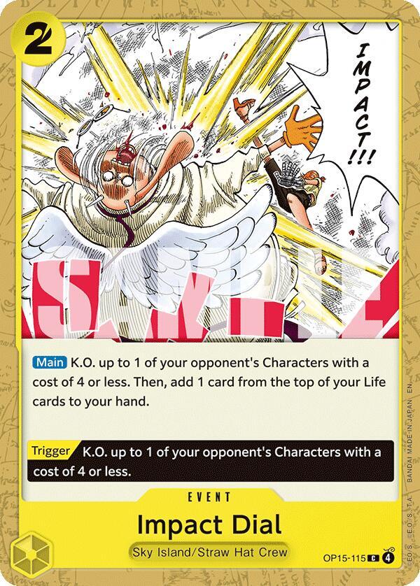 ワンピース カードゲーム INPACT Impact Dial - Adventure on Kami's Island - One Piece Card Game