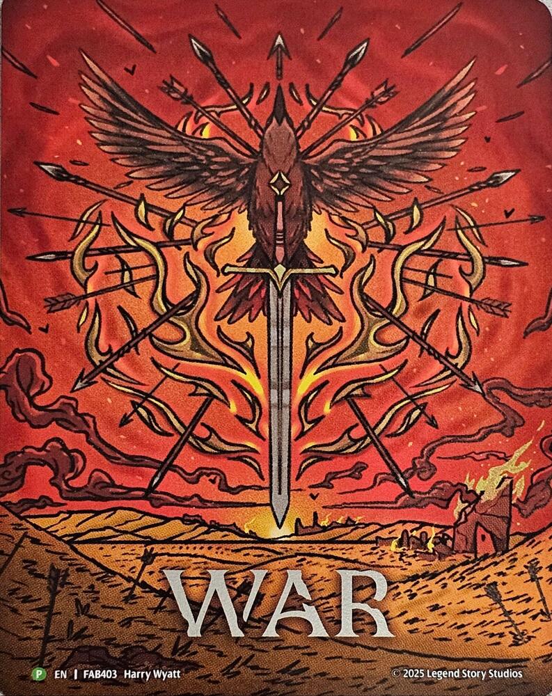 War - FAB403 - Flesh and Blood: Promo Cards - Flesh and Blood TCG