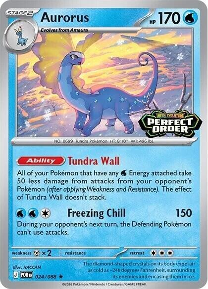 Aurorus (Perfect Order Stamped) 024/088