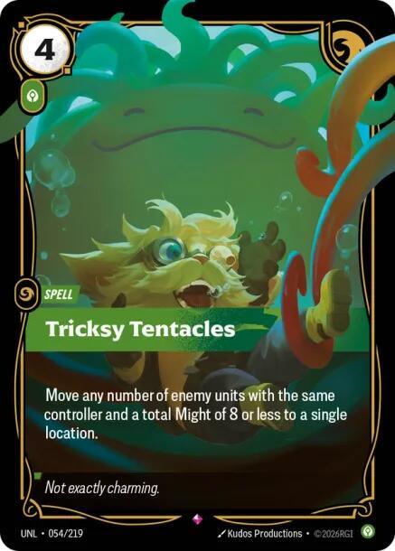 Tricksy Tentacles - Unleashed - Riftbound: League of Legends Trading Card  Game - TCGplayer.com