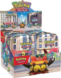 Lumiose City Mini Tin Display from Miscellaneous Cards & Products pre-release Pokemon product image