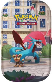 Lumiose City Mini Tin [Salamence & Litleo] from Miscellaneous Cards & Products pre-release Pokemon product image