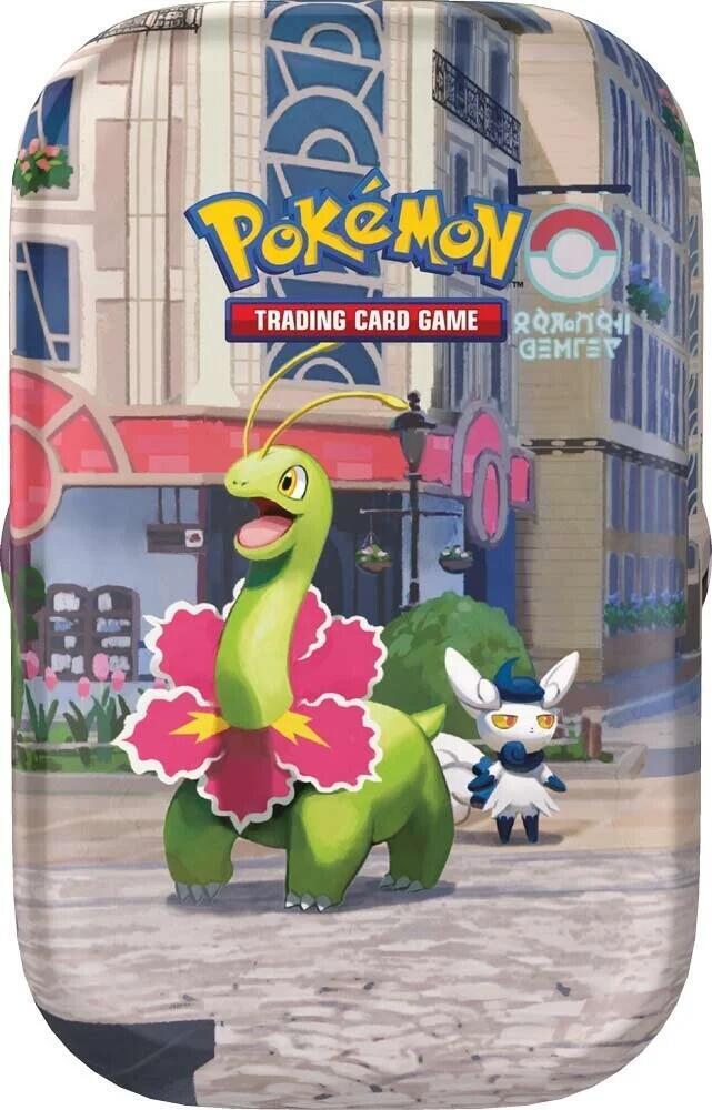 Lumiose City Mini Tin [Meganium & Meowstic]