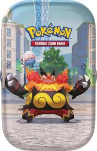 Lumiose City Mini Tin [Emboar & Inkay] from Miscellaneous Cards & Products pre-release Pokemon product image