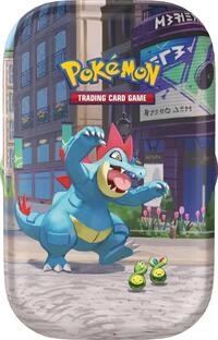 Lumiose City Mini Tin [Feraligatr & Budew] from Miscellaneous Cards & Products pre-release Pokemon product image