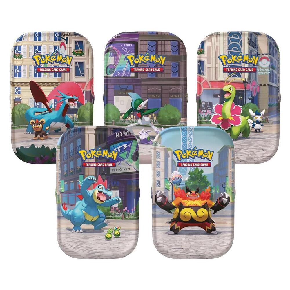 Lumiose City Mini Tin [Set of 5] - Miscellaneous Cards & Products