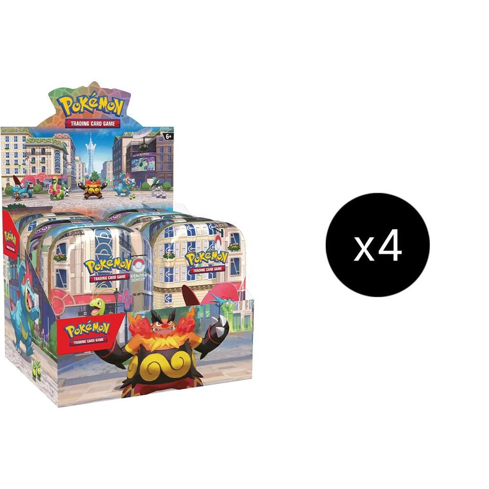 Lumiose City Mini Tin Display Case - Best Selling Pokemon Trading Cards and Collectibles
