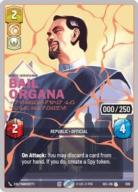 Bail Organa - Responding to Catastrophe (Serialized) (Rose Gold)