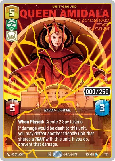 Queen Amidala Championing Her People Serialized