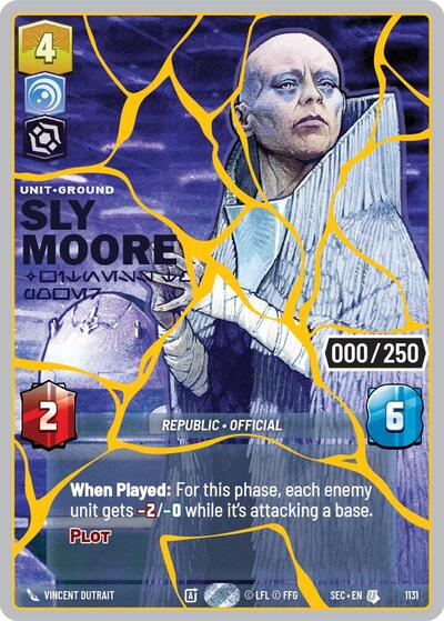 Sly Moore Witness to Power Serialized