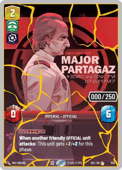 Major Partagaz Healthcare Provider Serialized
