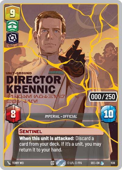 Director Krennic I Lose Nothing But Time Serialized