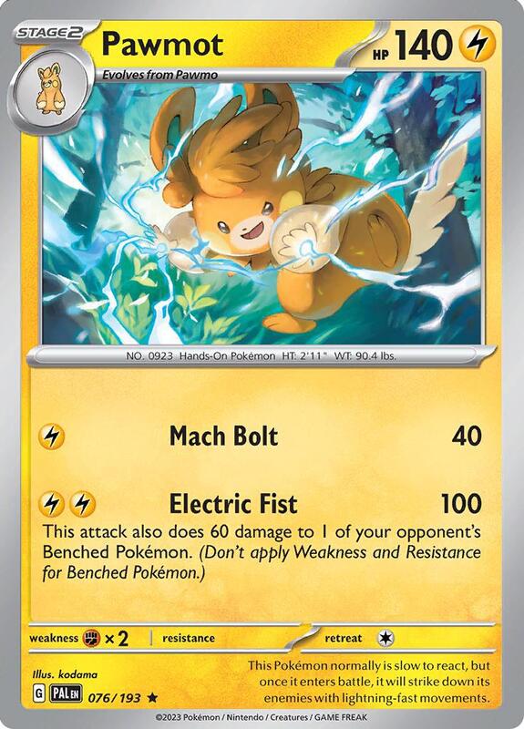 Pawmot 076/193 from Deck Exclusives