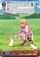In Touch With Nature, Ruby - [OSHI NO KO] Vol.2 - Weiss Schwarz
