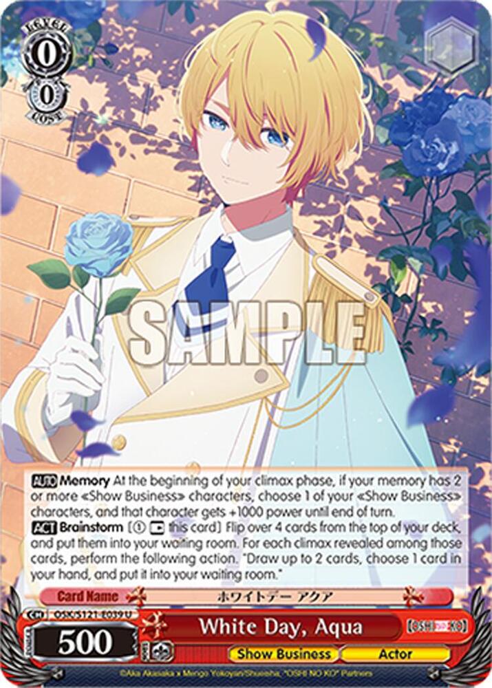 White Day, Aqua - [OSHI NO KO] Vol.2 - Weiss Schwarz - TCGplayer.com