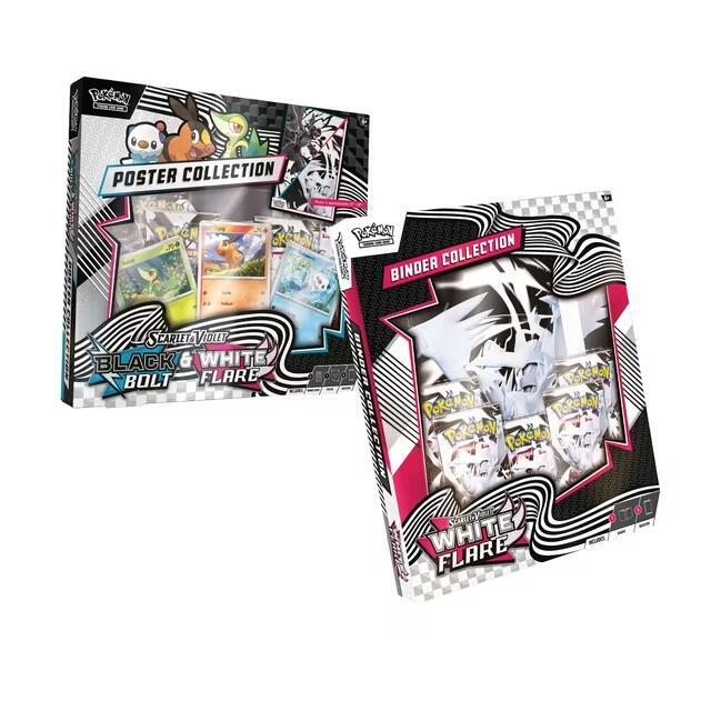 ポケットモンスター 5本セット(ホワイト・ホワイト2・X・オメガルビー・サン) Pokemon SV10.5 White Flare Binder Collection (2-Pack) : Target