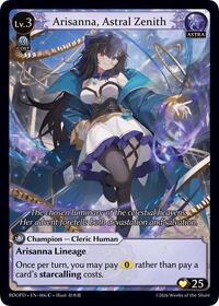 Arisanna, Astral Zenith (Extended Art)