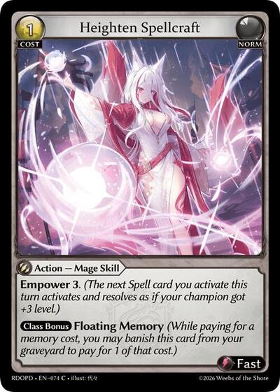 Heighten Spellcraft