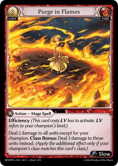Purge in Flames