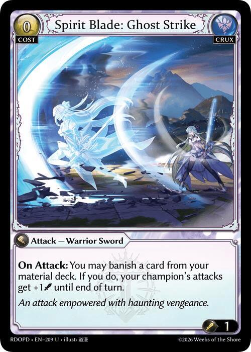 Spirit Blade: Ghost Strike - Radiant Origins: Pantheon - Grand