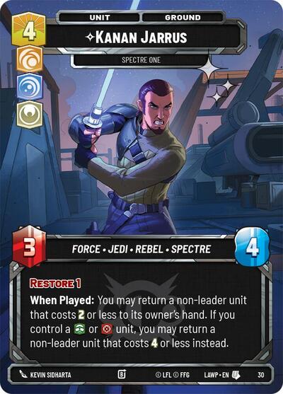 Kanan Jarrus - Spectre One (Foil) card
