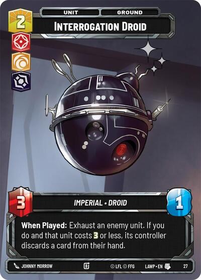 Interrogation Droid (Foil) card