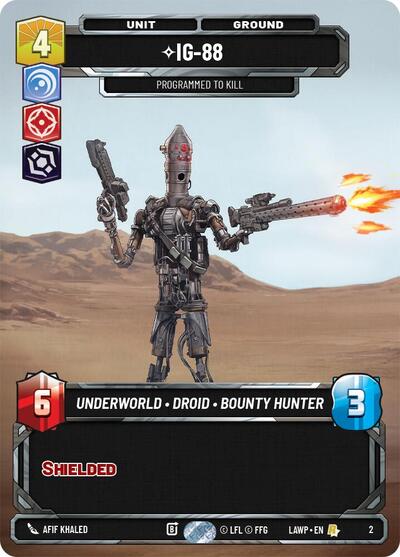 IG-88 - Programmed to Kill card
