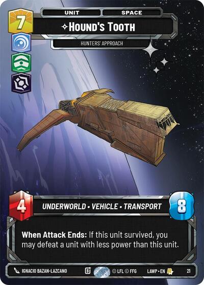 Hound's Tooth - Hunters' Approach (Foil) card