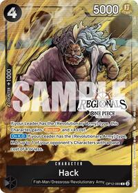 Hack (Regional Participation Pack 2026 Vol.1) - One Piece Promotion Cards - One Piece card