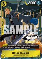 Roronoa Zoro (113) (Regionals Champion Card Set 26-27) - One Piece