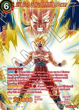 SS Son Goku, Infinite Power (SPR) - Three Glorious Fighters