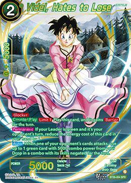 Videl, Hates to Lose (SPR) - Three Glorious Fighters - Dragon Ball