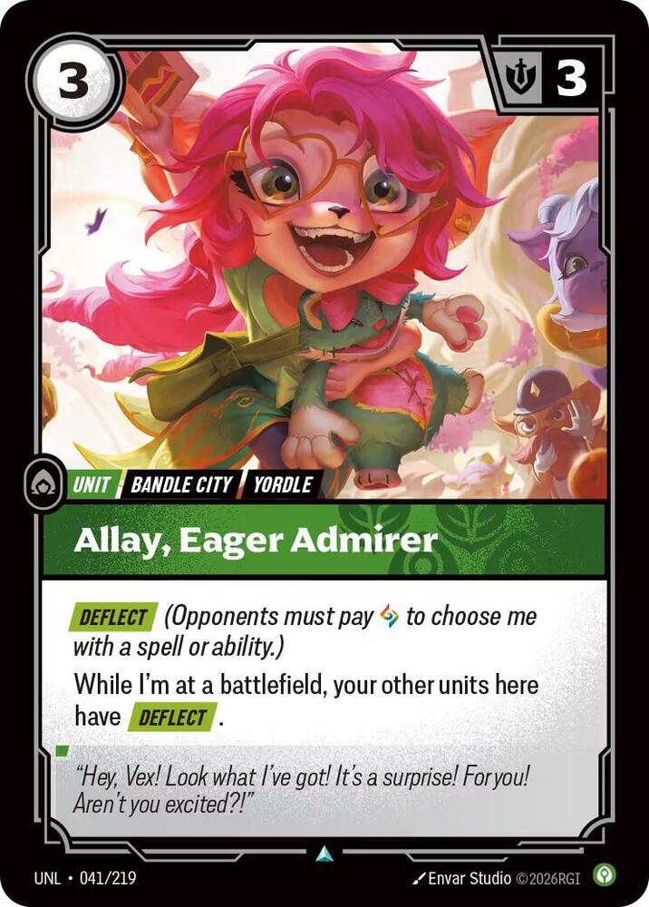 Allay, Eager Admirer - Unleashed - Riftbound: League of Legends