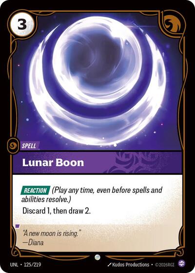 Lunar Boon