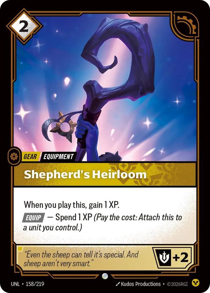 Shepherd's Heirloom - Unleashed - Riftbound: League of Legends