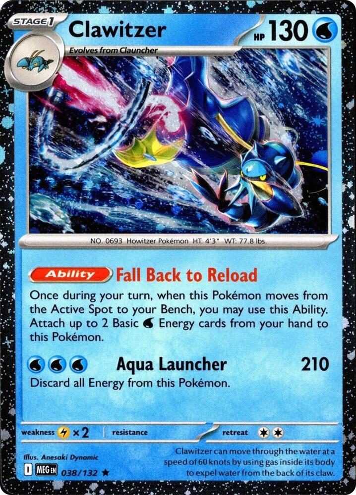 Clawitzer (Cosmos Holo) 038/132