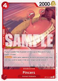 Pincers - Adventure on Kami's Island Release Event Cards - One Piece card