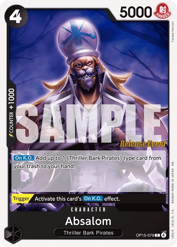Absalom - Adventure on Kami's Island Release Event Cards - One