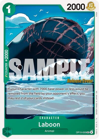 Laboon Adventure on Kami's Island Release Event Cards card price